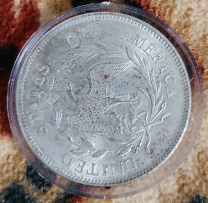 Vintage US Silver Coin Replica.