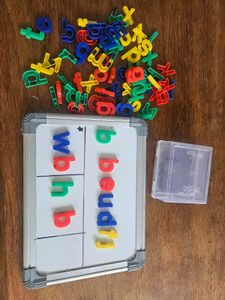 Magnetic Alphabet With Slate