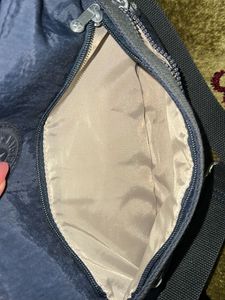 Kipling Blue Dark Medium Sling Bag