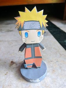Anime Naruto Shippuden Naruto Chibi Figurine(Paper)