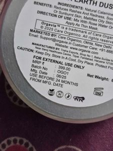 Orgavie Pink Earth Dust