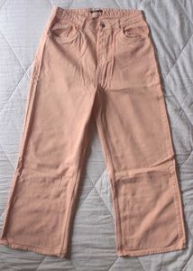 peach zudio jeans