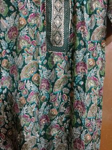 Beautiful Floral Pant Kurti Set