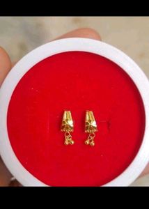 Beautiful Earrings And Nosepin