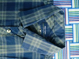 Men Blue Shirt