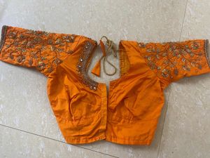 💕💥Embroidered Orange Blouse💥💕