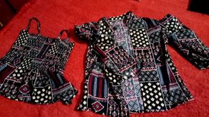 Unic For Girl Crop Top And Shirt
