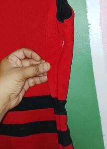 Red &amp; Black Dress