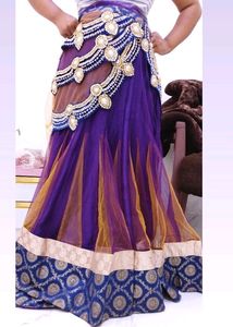 Women Partywear Lehnga Saree