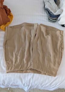 Tan Casual Skirt