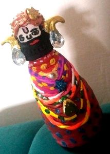 Handmade Ram Figurine