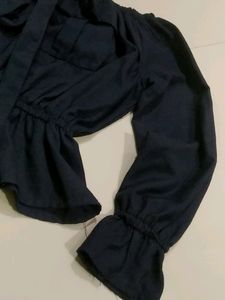 Navy Blue Top