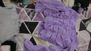 Purple Polka Dot Top