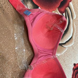 twees transparent strap and backless bra