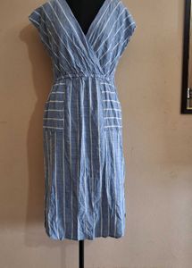 Striped Midi Dress