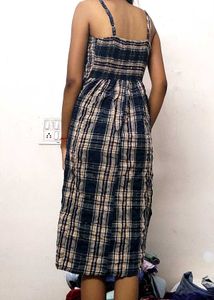 Blue Plaid Sundress ❤️😘