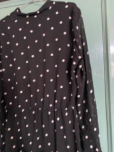 Polka Dot Maxi Dress