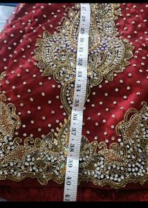 Maroon Embroidered Lehenga Choli