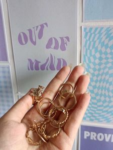 Gold Ring Set