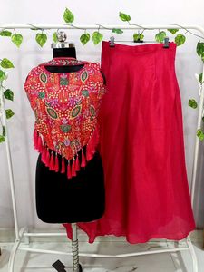 Hot Pink Indo western stylish set