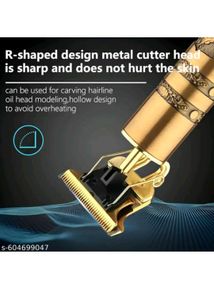 Golden Buddha Engraved Hair Trimmer