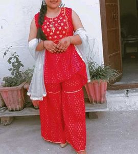 Women Kurti And Sharara Set 🌟💕💓