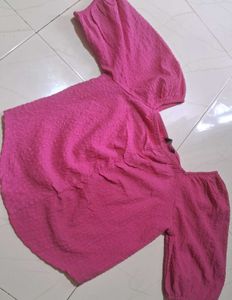 Pink Crop Top