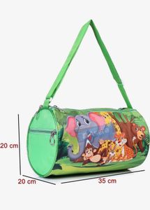Multicolor Polyester Kids Duffle Bag Stylish Trave