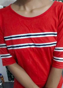 Red Striped T-Shirt