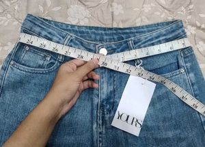Light Wash Wide Leg Jeans