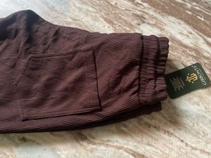 Ribbed Casual Pants