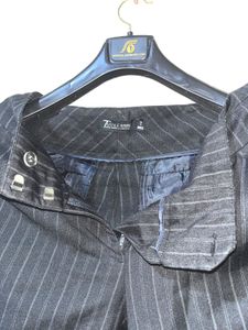 7New York Pinstripe Trousers