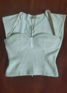 stylish crop top for party girls 🎀🌼