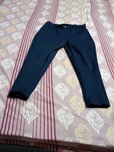 Comfy Blue Casual Pants