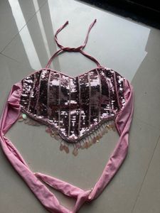 Paded Cute Crop Top