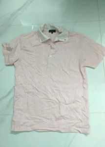 Pink Collared T-Shirt