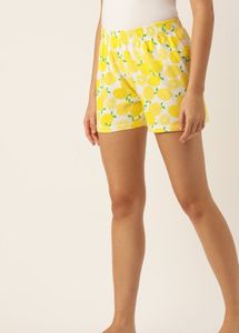 Night Wear Cute Lemon Shorts