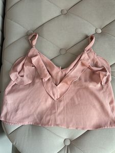 Nude Peach Crop Top