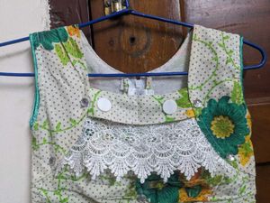 Cute Floral Girls Dress