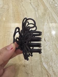 Black Butterfly Hair Claw Clip