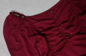 Maroon Long Sleeve Top