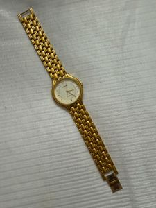 Elegant Gold-Tone Watch