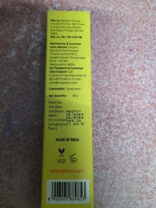 POPxo MyGlamm Sunscreen SPF 30