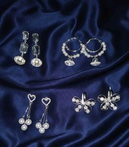 4 pairs of Earring Bundle