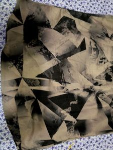 Abstract Mountain Print Shirt
