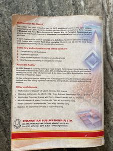 RD Sharma Class 10 Maths Guide