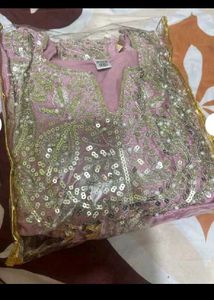 Elegant Pink Kurta Set Xxl