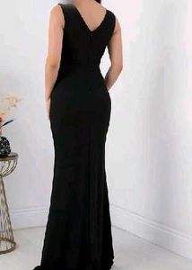 Elegant Black Evening Gown