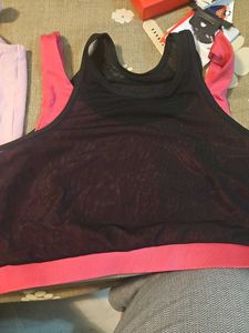 Pink Corset Style Top+ sports top