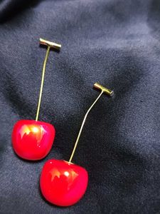 Cherry Drop Earrings